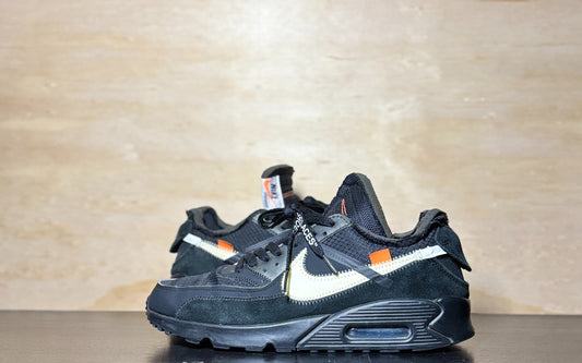 Off--White x Nike Air Max 90 Black | US9