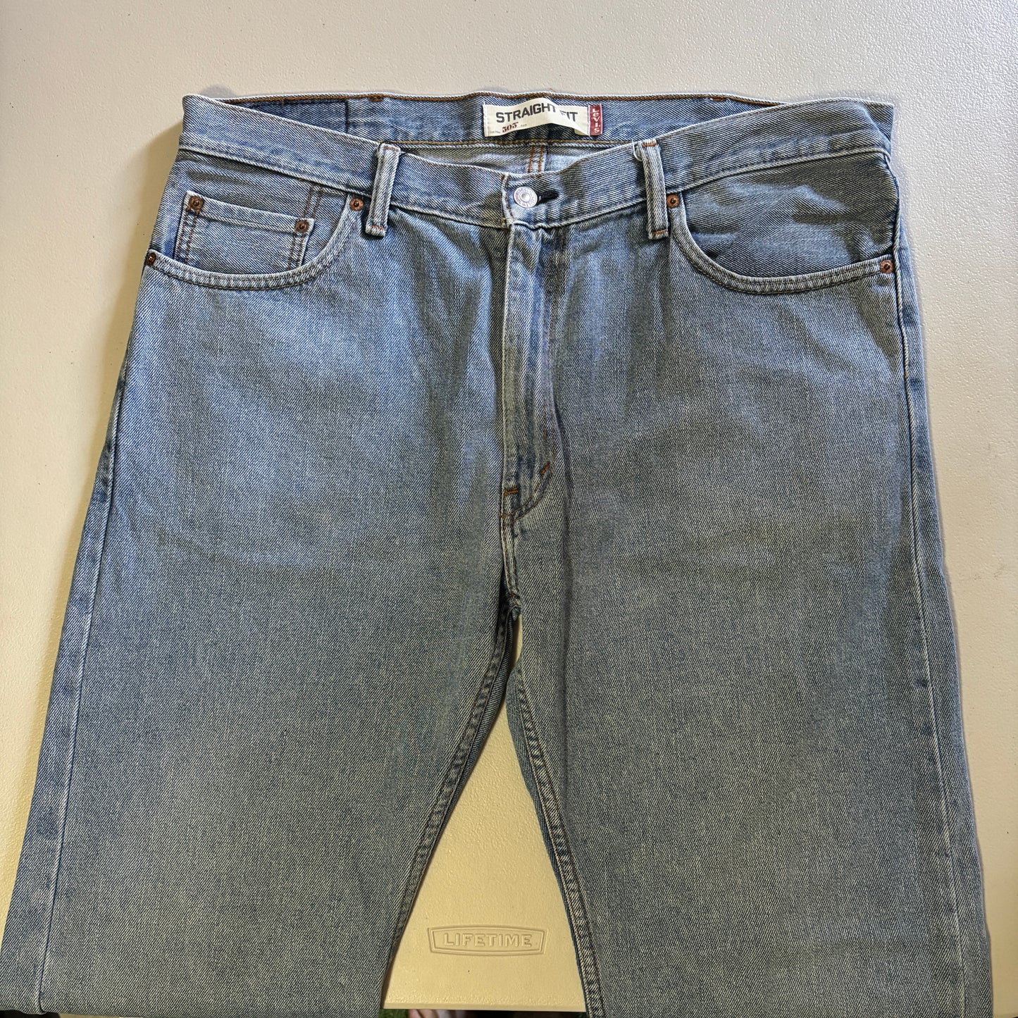 Levis 505 Blue Denim Jeans | W38/L30