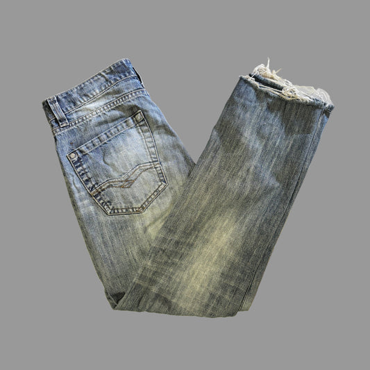 Tiro Bajo Distressed Denim Jeans | W28/L33