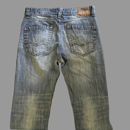 Tiro Bajo Distressed Denim Jeans | W28/L33