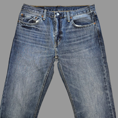 Levis 502 Blue Denim Jeans | W34/L32