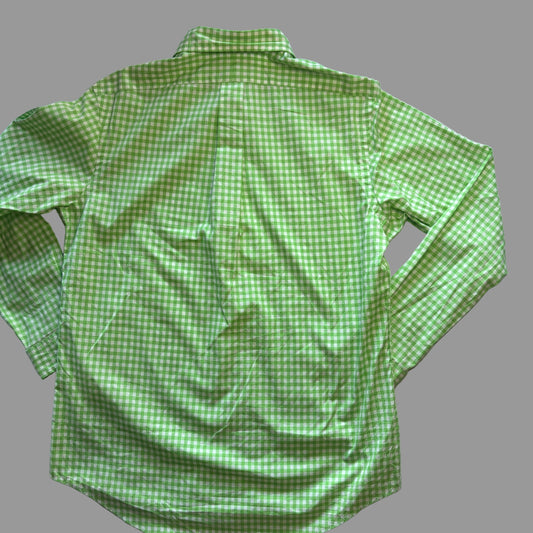 Ralph Lauren Checked Dress Shirt | Large