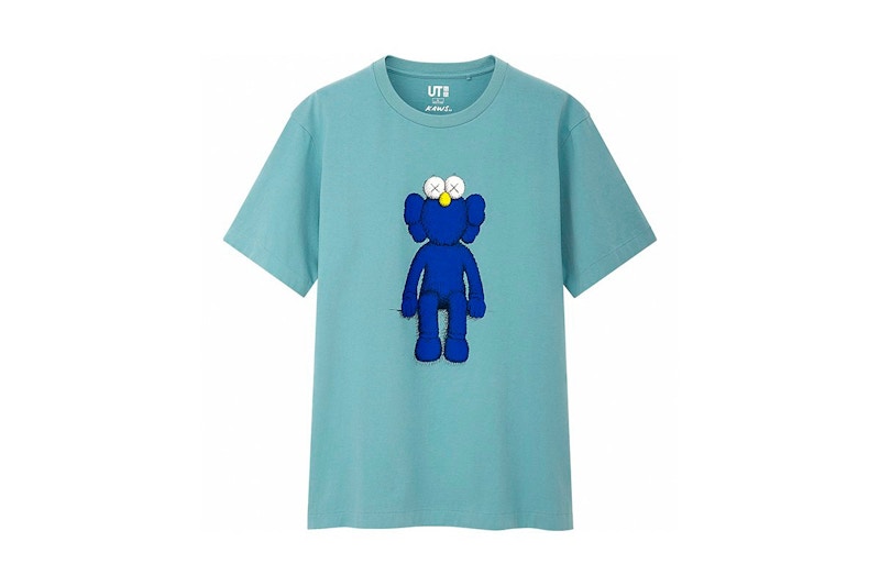 KAWS x Uniqlo Blue BFF T-Shirt | Large